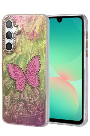 Samsung Galaxy A26 Kılıf Blade Aynalı Desenli Kapak - Desen 5-(5796)