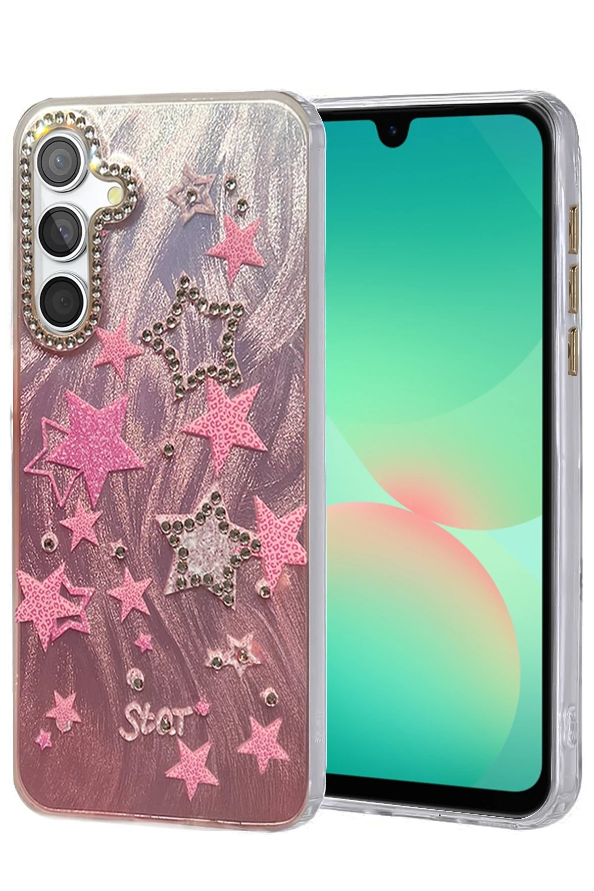 Samsung Galaxy A26 Kılıf Blade Aynalı Desenli Kapak - Desen 7-(5796)