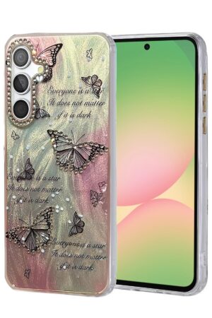 Samsung Galaxy A56 Kılıf Blade Aynalı Desenli Kapak - Desen 6-(5796)