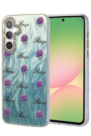 Samsung Galaxy A56 Kılıf Blade Aynalı Desenli Kapak - Desen 9-(5796)