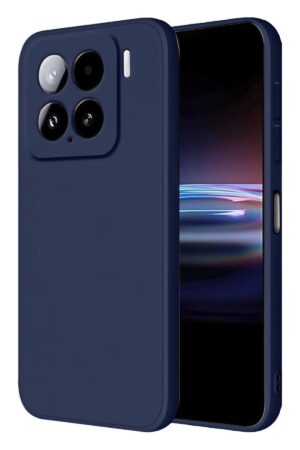 Xiaomi Mi 15 Pro Kılıf Nano içi Kadife Silikon - Lacivert-(5796)