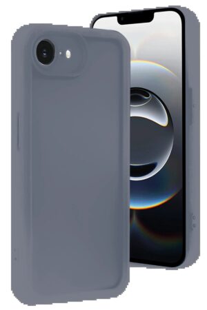 iPhone 16E Kılıf Viera Silikon - Gri-(5796)