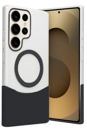 Samsung Galaxy S25 Ultra Velar Magsafe Kapak - Siyah-(5796)