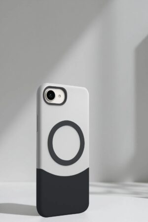 Apple iPhone 16E Velar Magsafe Kapak - Siyah-(5796)