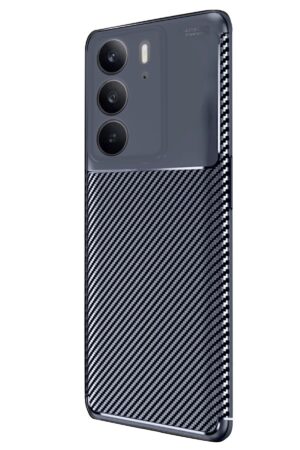 Realme C75 4G Auto Focus Karbon Kapak - Lacivert-(5796)