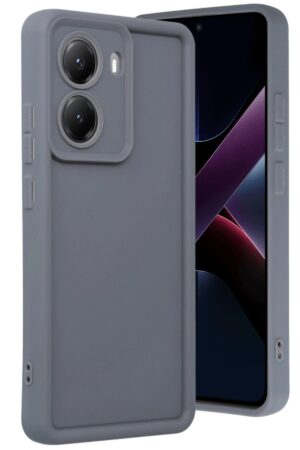 Xiaomi Poco X7 Pro Viera Silikon - Gri-(5796)