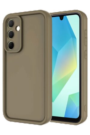 Samsung Galaxy A16 5G Kılıf Viera Silikon - Kahverengi-(5796)