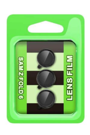 Samsung Galaxy Z Fold 6 Raze Metal Kamera Lens - Siyah-(5796)