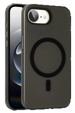 Apple iPhone 16E Tuna PC Slim Magsafe Kapak - Siyah-(5796)