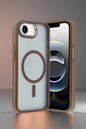iPhone 16E Winner Magsafe Kapak - Gold-(5796)