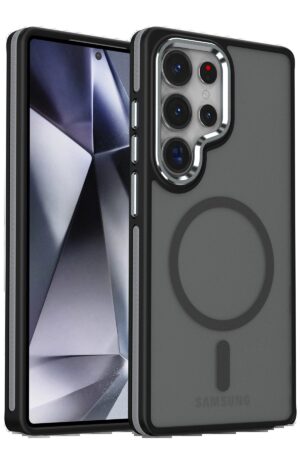 Samsung Galaxy S25 Ultra Winner Magsafe Kapak - Siyah-(5796)