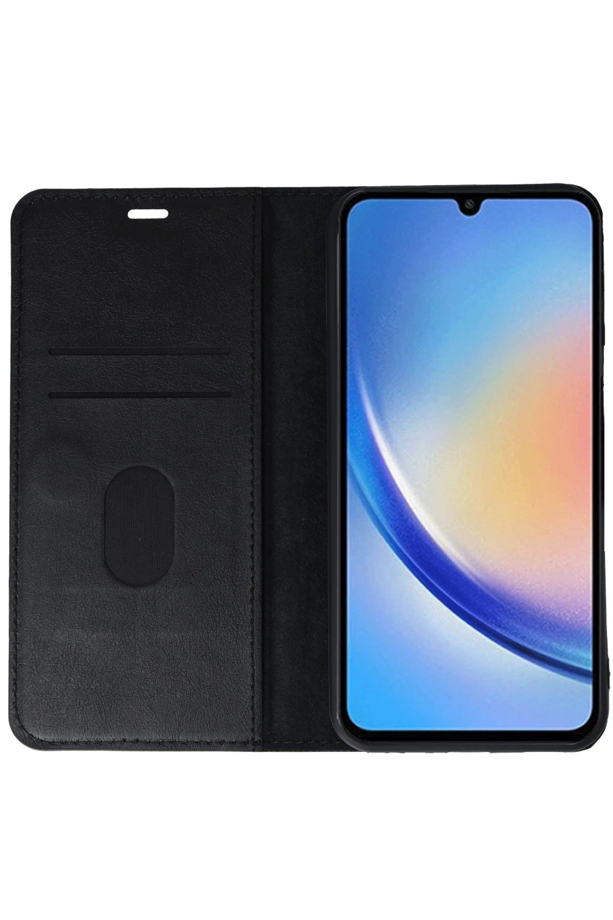 Apple iPhone 15 Trend S Plus Kapaklı Kılıf - Lacivert-(5796) - Görsel 2