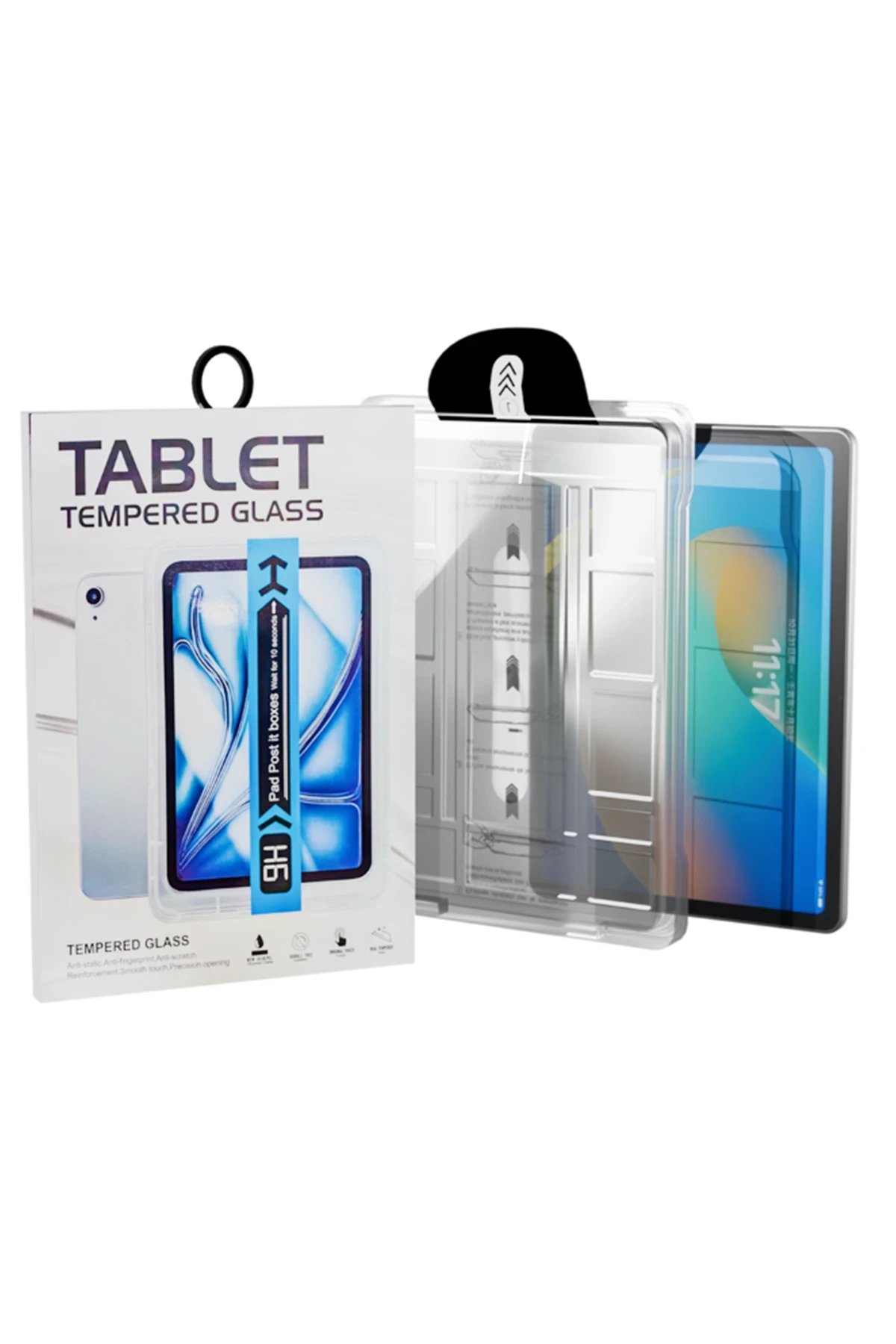 Apple iPad 2022 10.9 (10.nesil) Magic Tablet Cam Ekran Koruyucu - Şeffaf-(5796) - Görsel 5