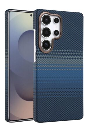 Samsung Galaxy S24 Ultra Vega Magsafe Kapak - Mavi-(5796)