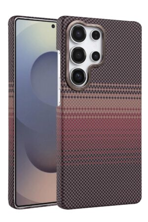 Samsung Galaxy S24 Ultra Vega Magsafe Kapak - Çöl Titanyum-(5796)