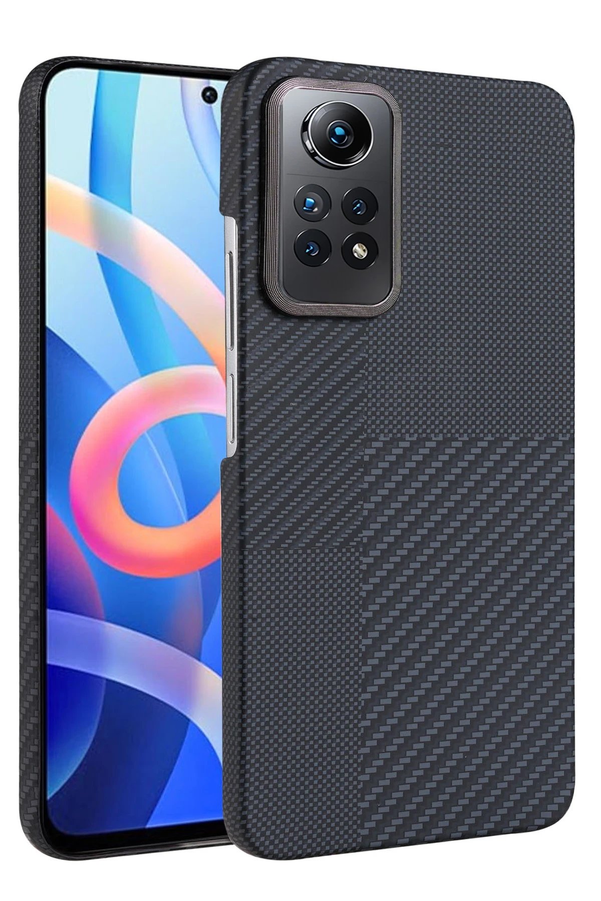 Xiaomi Redmi Note 12 Pro 4G Vega Magsafe Kapak - Siyah-(5796)