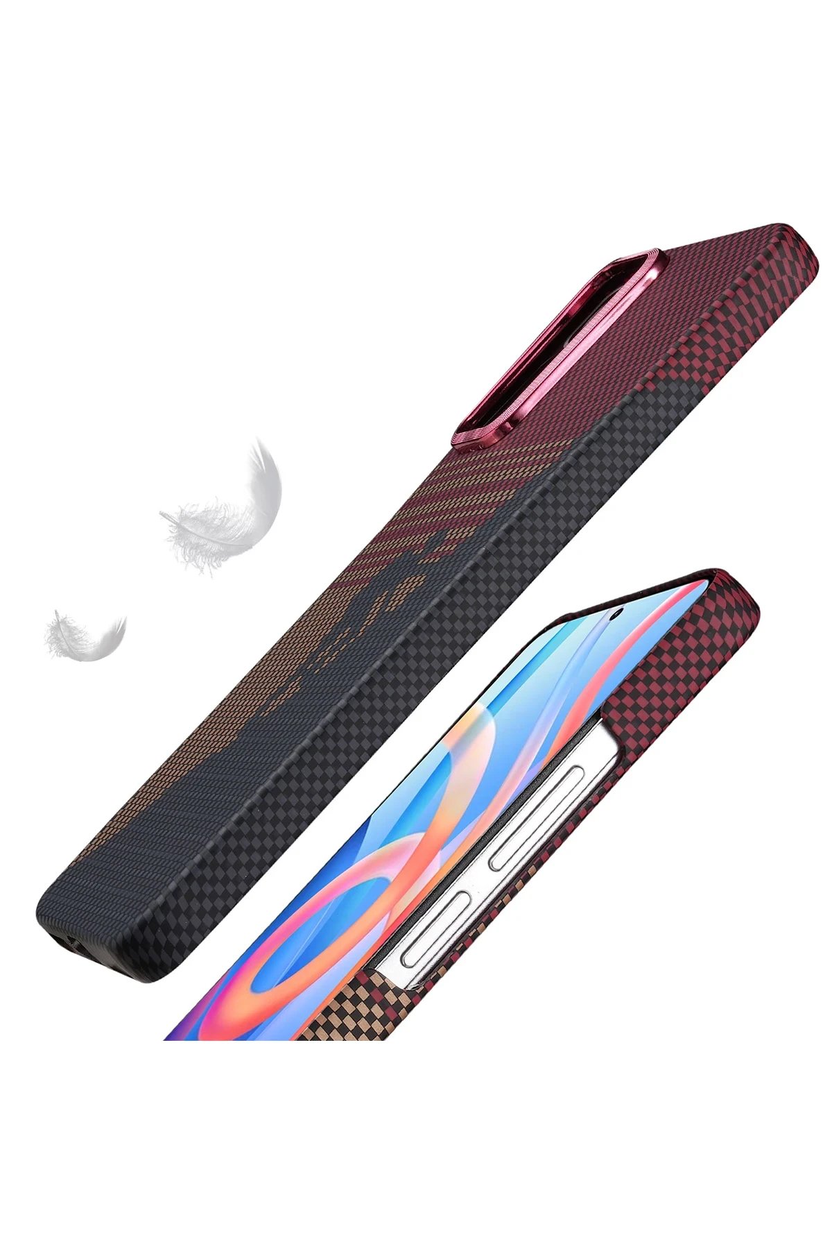 Xiaomi Redmi Note 12 Pro 4G Vega Magsafe Kapak - Siyah-(5796) - Görsel 2