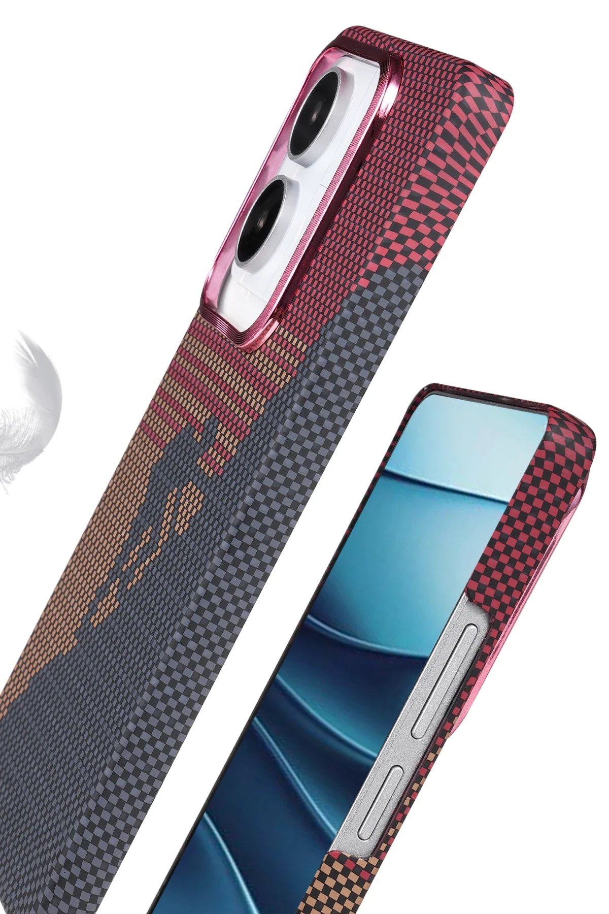 Xiaomi Redmi Note 14 Pro 4G Vega Magsafe Kapak - Siyah-(5796) - Görsel 2