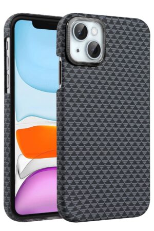 Apple iPhone 14 Vega Magsafe Kapak - Gri-(5796)