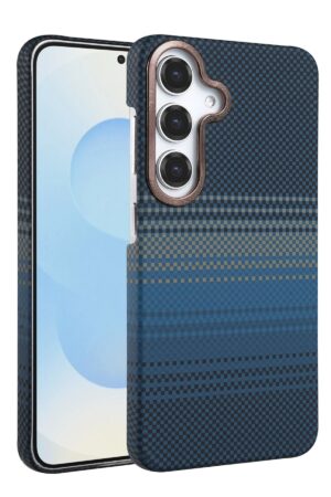 Samsung Galaxy A14 4G Vega Magsafe Kapak - Mavi-(5796)