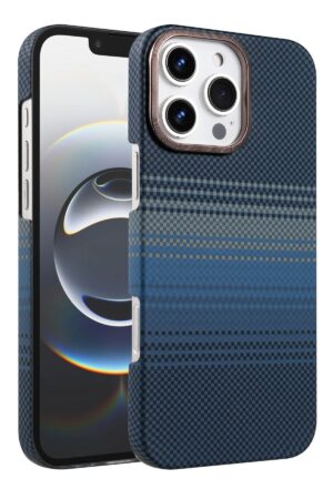 Apple iPhone 16 Pro Max Vega Magsafe Kapak - Mavi-(5796)