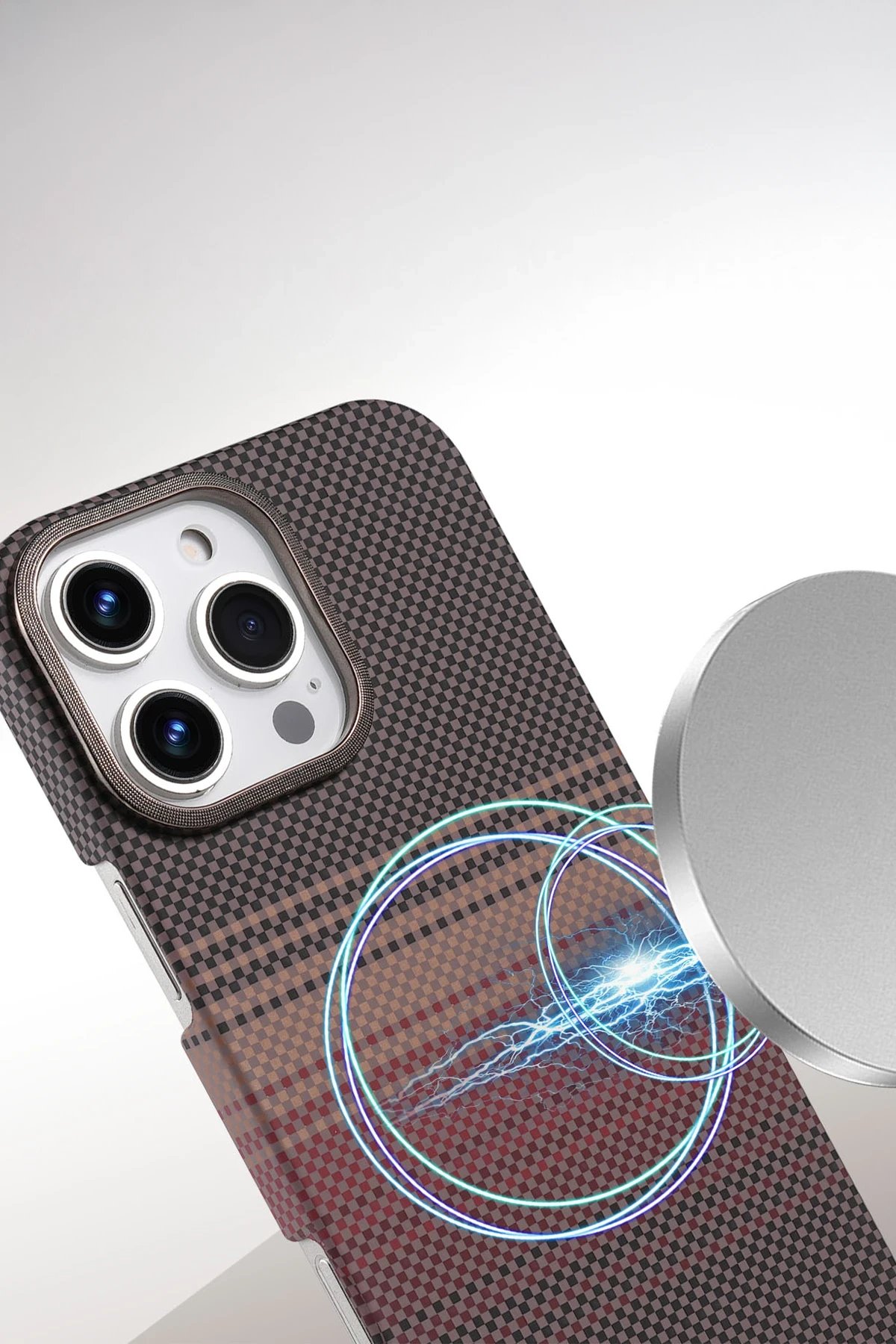 Apple iPhone 16 Pro Max Vega Magsafe Kapak - Siyah-(5796) - Görsel 2