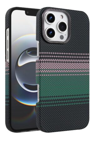 Apple iPhone 16 Pro Max Vega Magsafe Kapak - Yeşil-(5796)