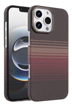 Apple iPhone 16 Pro Max Vega Magsafe Kapak - Çöl Titanyum-(5796)