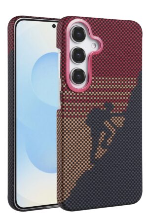 Samsung Galaxy A54 5G Vega Magsafe Kapak - Kırmızı-(5796)