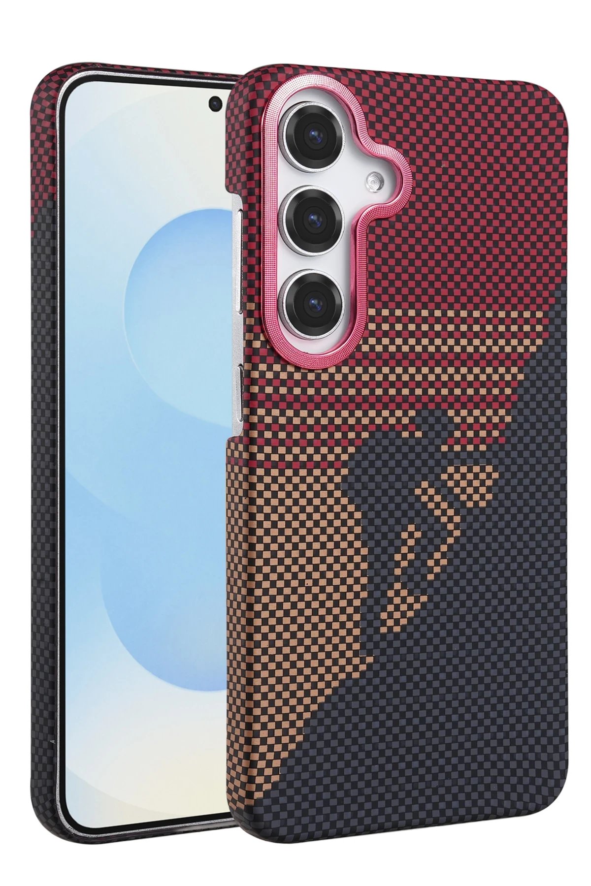 Samsung Galaxy S23 FE Vega Magsafe Kapak - Kırmızı-(5796)