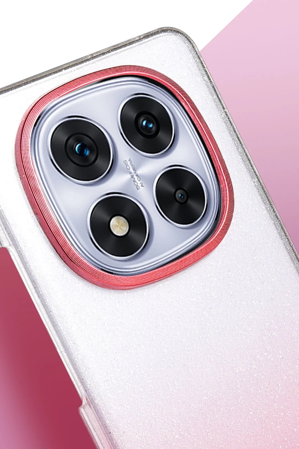 Xiaomi Redmi Note 14 Pro 4G Glossy Kapak - Pembe-(5796) - Görsel 2