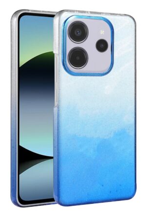 Xiaomi Redmi 12 Glossy Kapak - Mavi-(5796)