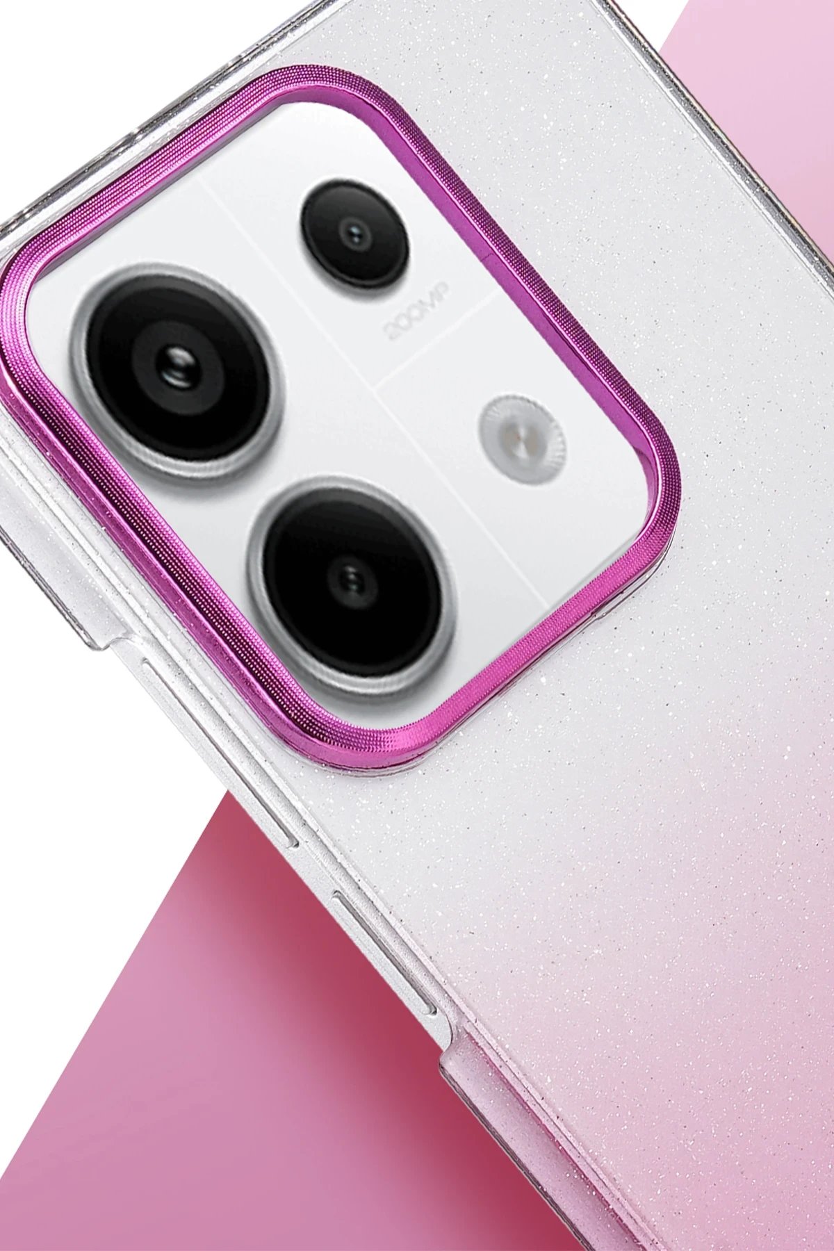 Xiaomi Redmi Note 13 Pro 4G Glossy Kapak - Pembe-(5796) - Görsel 2