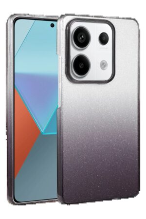 Xiaomi Redmi Note 13 Pro 4G Glossy Kapak - Siyah-(5796)