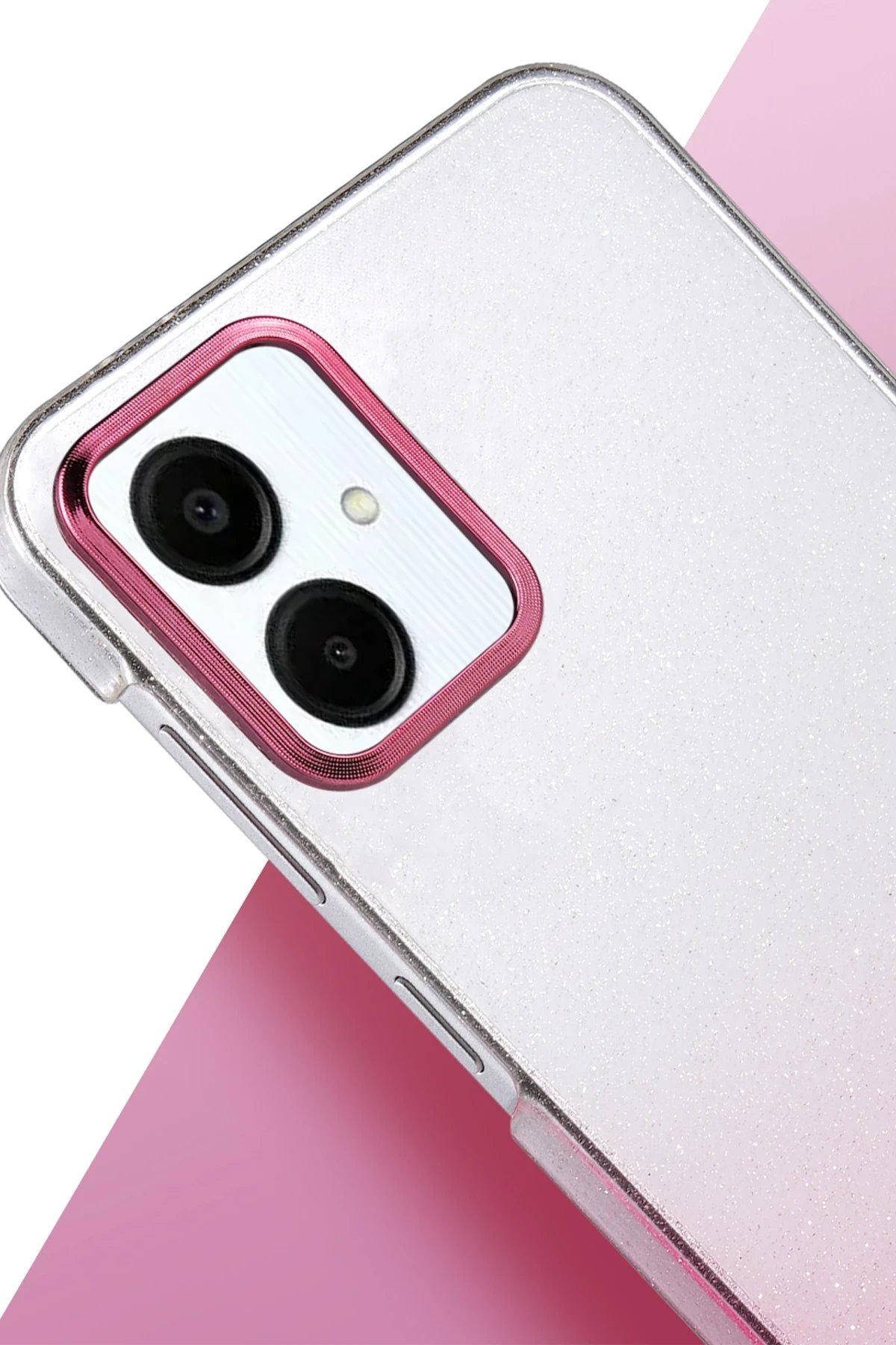 Samsung Galaxy A06 Glossy Kapak - Pembe-(5796) - Görsel 2