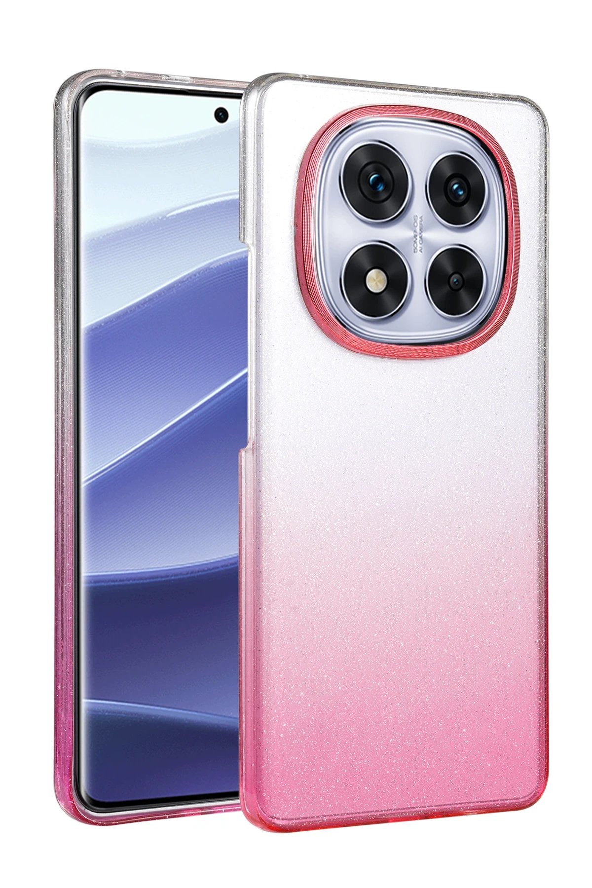 Xiaomi Redmi Note 14 Pro Plus Glossy Kapak - Pembe-(5796) - Görsel 3