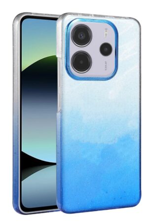 Xiaomi Redmi Note 14 4G Glossy Kapak - Mavi-(5796)