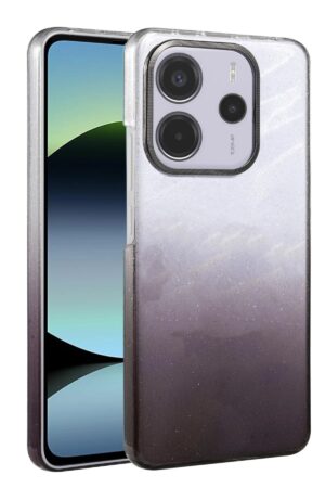 Xiaomi Redmi Note 14 4G Glossy Kapak - Siyah-(5796)