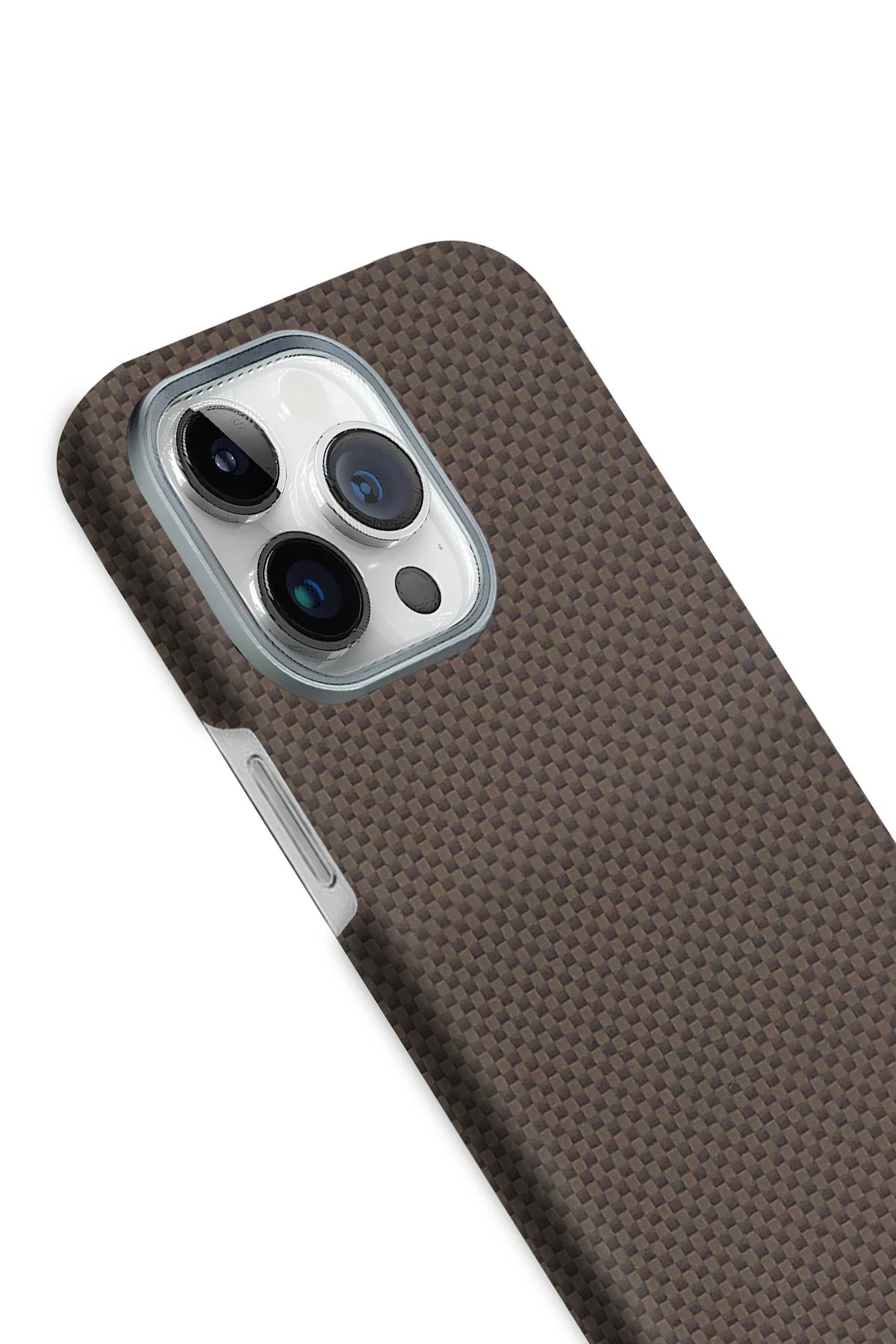 Apple iPhone 15 Pro Max Volt Magsafe Kapak - Kahverengi-(5796) - Görsel 2