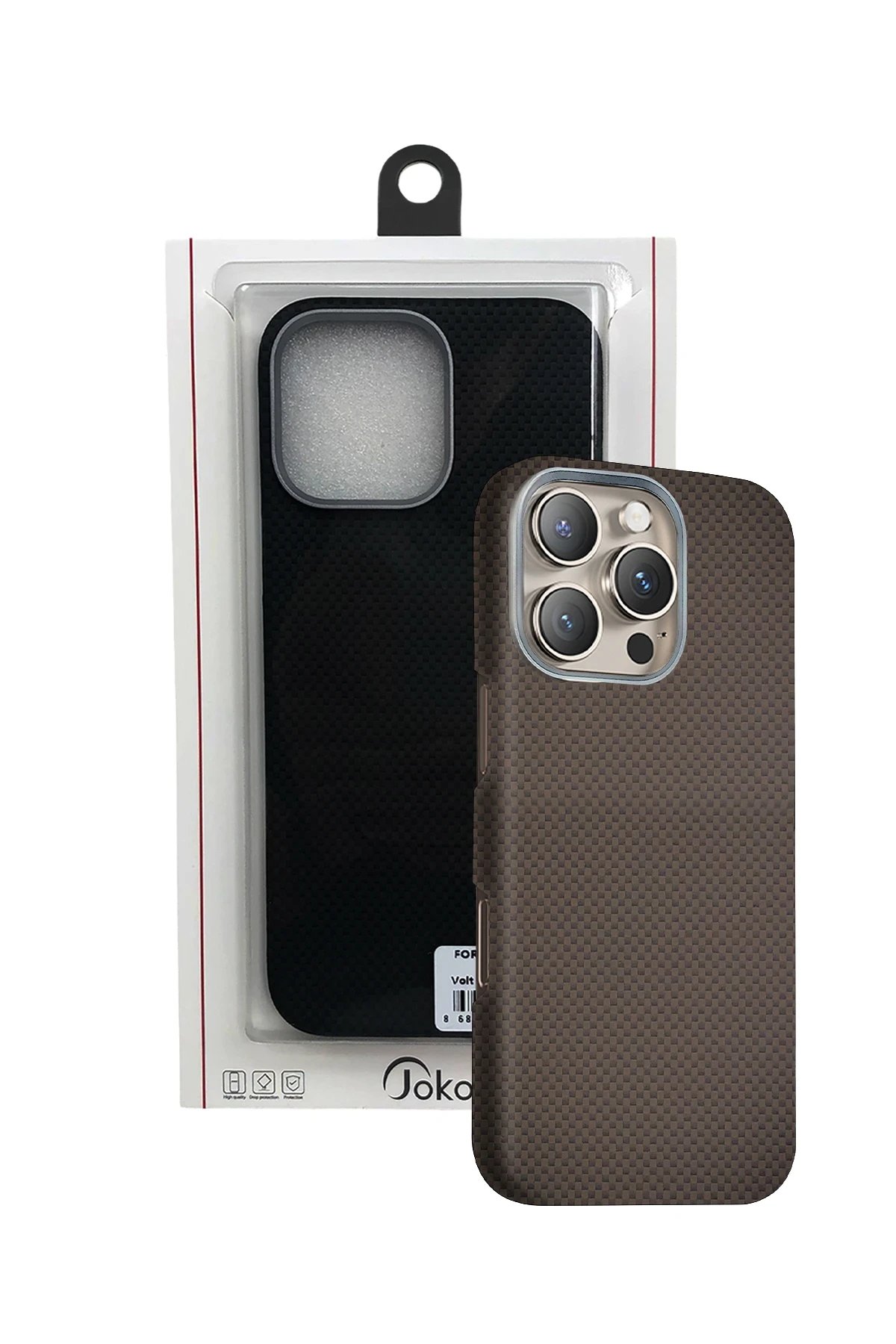 Apple iPhone 15 Pro Max Volt Magsafe Kapak - Kahverengi-(5796) - Görsel 4