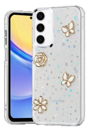 Samsung Galaxy A16 5G Fiyonk Desenli Kapak - Desen 2-(5796)