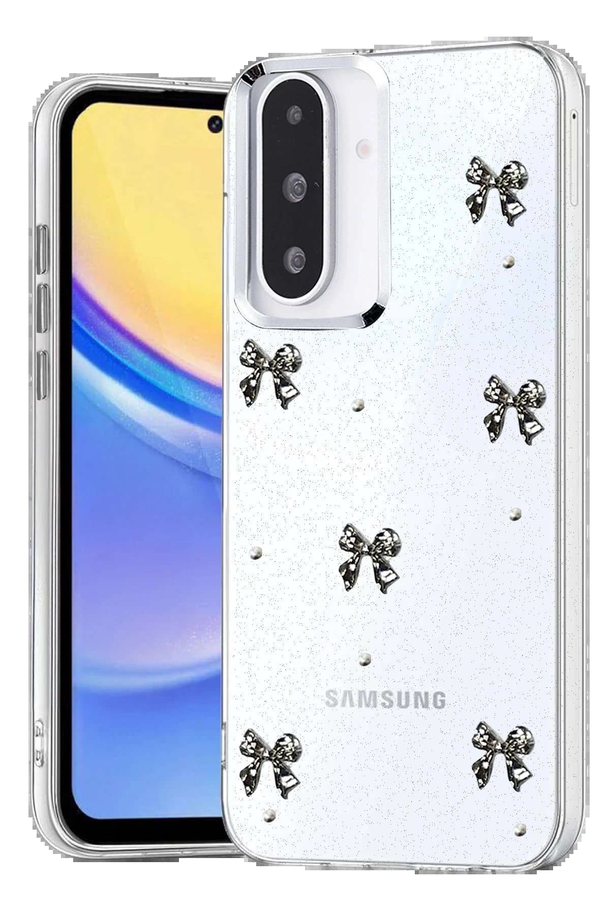 Samsung Galaxy A36 Fiyonk Desenli Kapak - Desen 10-(5796)