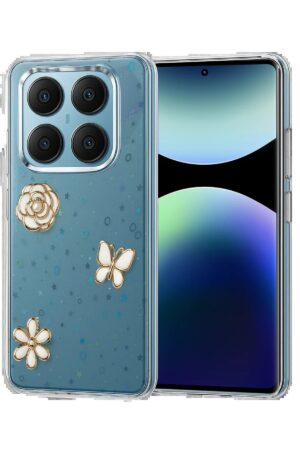 Xiaomi Redmi Note 14 Pro 4G Fiyonk Desenli Kapak - Desen 2-(5796)