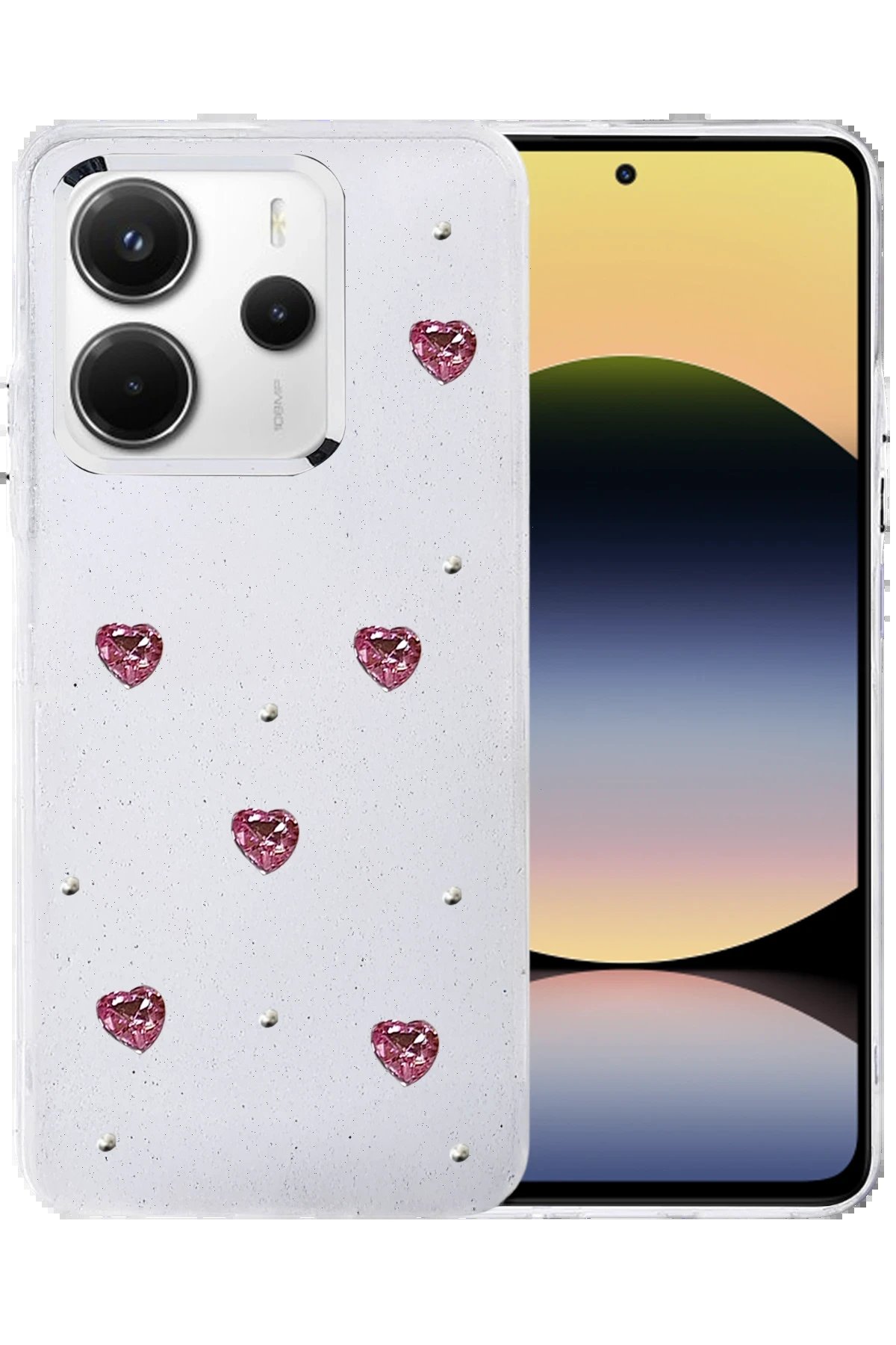 Xiaomi Redmi Note 14 4G Fiyonk Desenli Kapak - Desen 4-(5796)