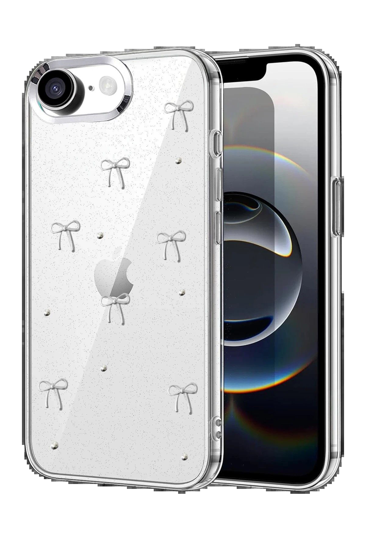 Apple iPhone 16E Fiyonk Desenli Kapak - Desen 6-(5796)