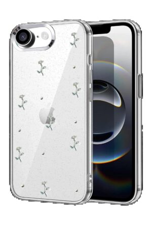 Apple iPhone 16E Fiyonk Desenli Kapak - Desen 7-(5796)