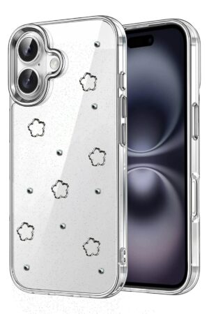 Apple iPhone 16 Plus Fiyonk Desenli Kapak - Desen 3-(5796)