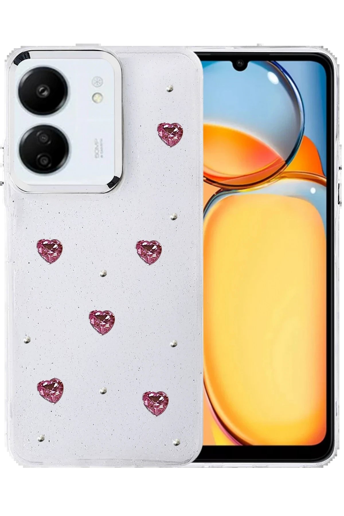 Xiaomi Redmi 13C Fiyonk Desenli Kapak - Desen 4-(5796)