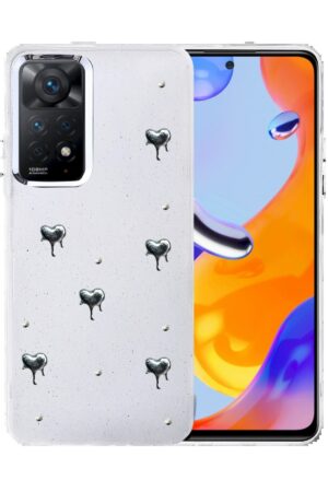 Xiaomi Redmi Note 11 Pro Fiyonk Desenli Kapak - Desen 9-(5796)