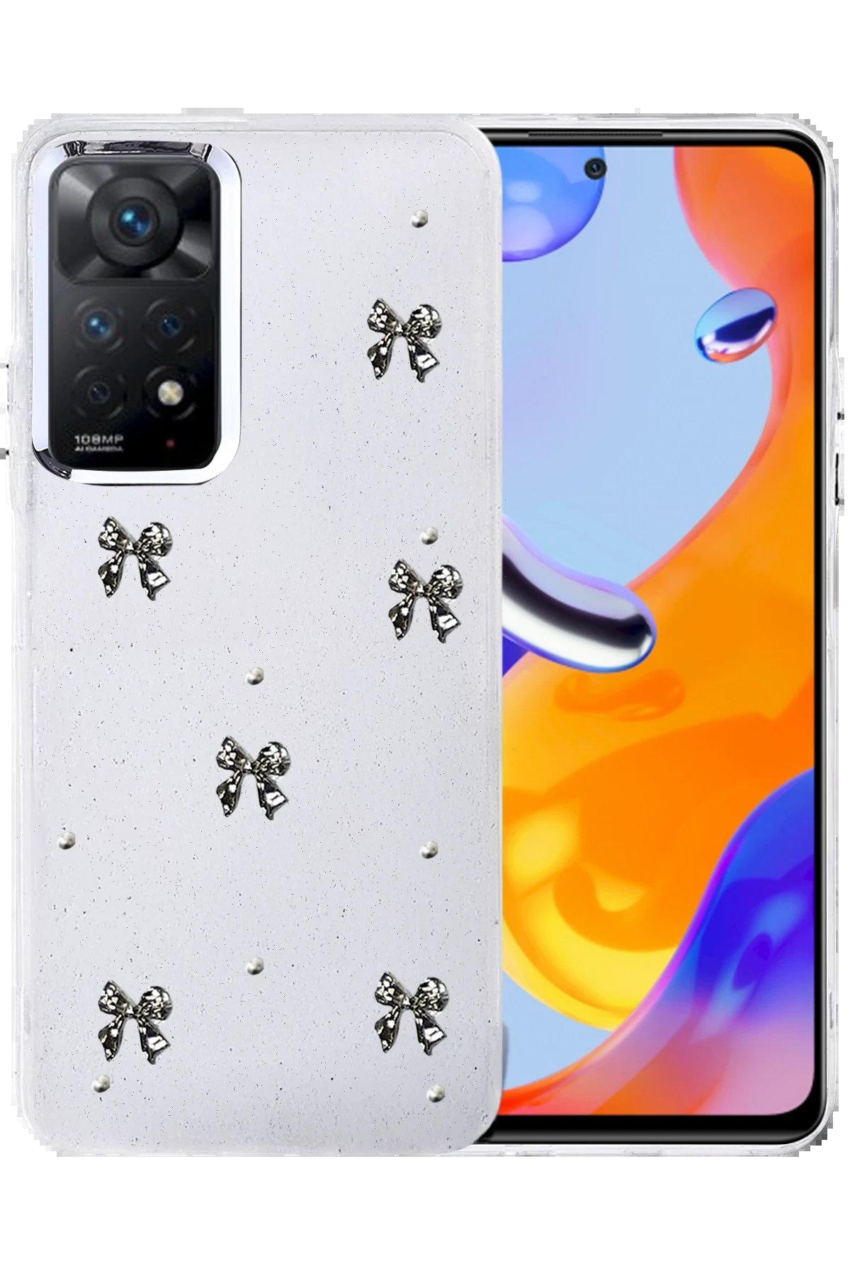Xiaomi Redmi Note 11 Pro Fiyonk Desenli Kapak - Desen 10-(5796)